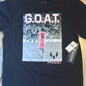 Messi Graphic T-Shirt for Boys GOAT